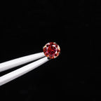 ETSY 4574941329 | IMAGE 6 | Crimson Moissanite Flat Back Stud