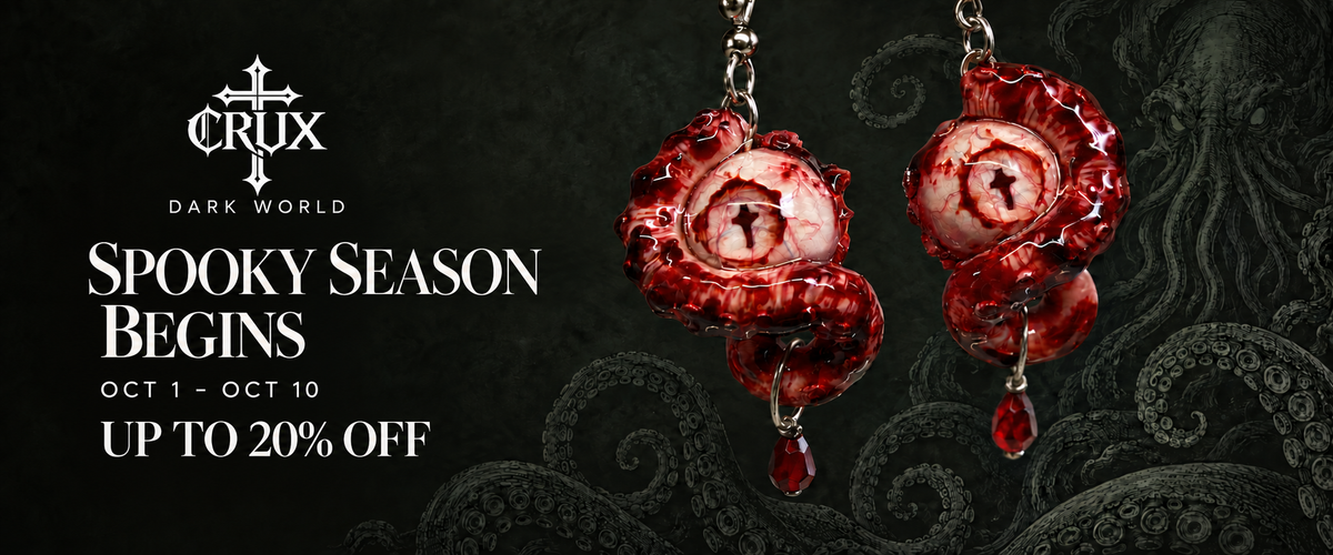 CRUX Spooky Season Begins DARK World up to 20% off October 1 to 10, 2026