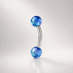 Candy Ball Titanium Eyebrow Barbell detail 6