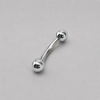 Classic Titanium Curved Barbell detail 10