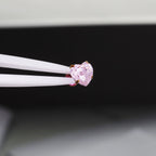 MLP Pinkie Pie Series Ear Accessories Set - MLP Pinkie Pie Series Ear Accessories Set - Pink Heart CZ Ear Studs / 6mm / 16G-1.2mm by CRUXJEWELRY