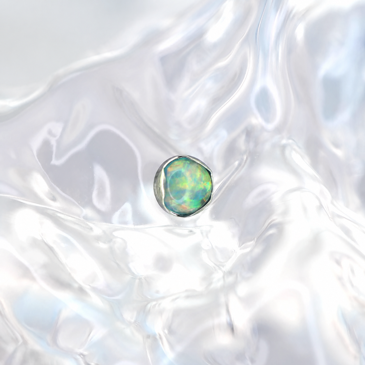 Round Opal