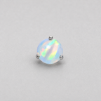 Titanium Aurora Orb Opal Piercing Top