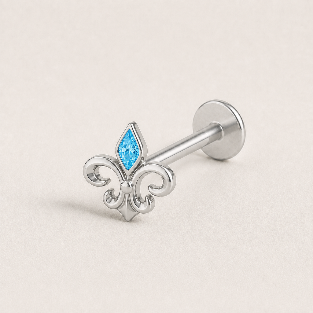 Crystal Fleur-de-Lis