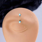 ETSY 4530832192 | IMAGE 3 | Moonstone Opal Titanium Eyebrow Barbell