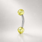 ETSY 4531338574 | IMAGE 4 | Candy Ball Titanium Eyebrow Barbell