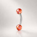 ETSY 4531338574 | IMAGE 5 | Candy Ball Titanium Eyebrow Barbell