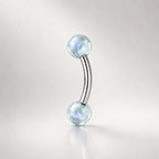 ETSY 4531338574 | IMAGE 7 | Candy Ball Titanium Eyebrow Barbell