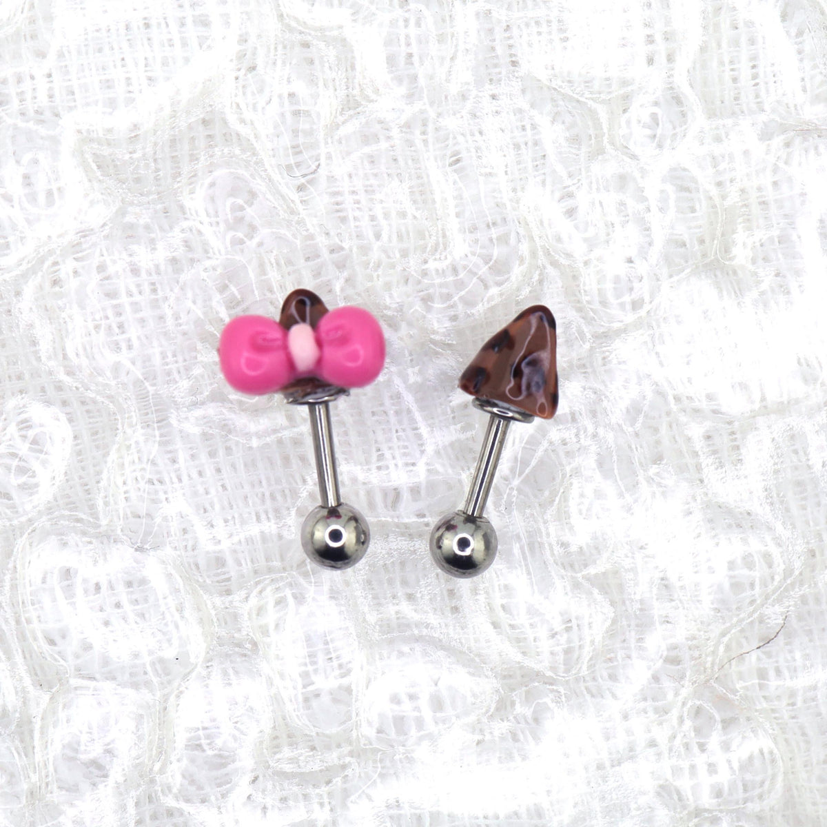 Bow & Cat Ear Set Hot Pink detail 15