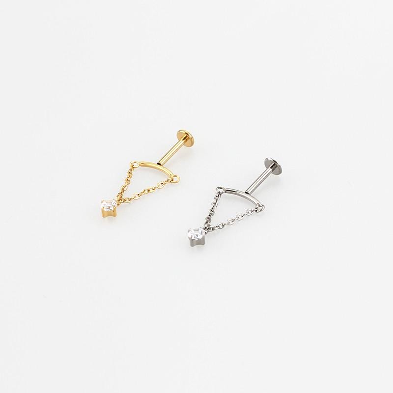 Crystal Chain Dangle detail 6