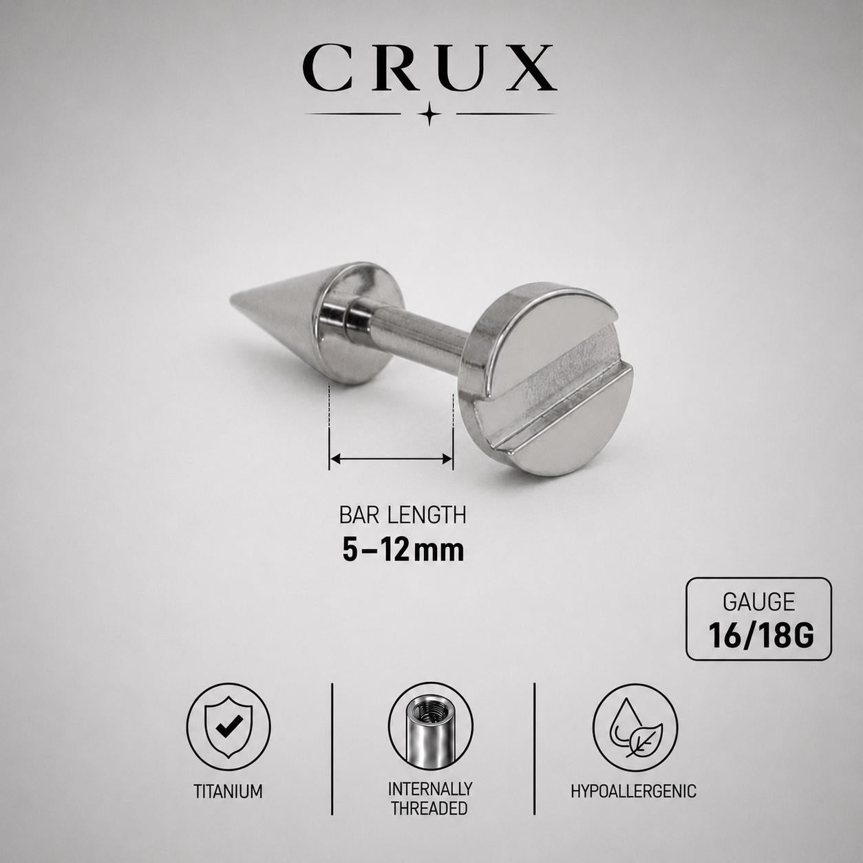 Screw Head & Bone Spike-Back Stud detail 10