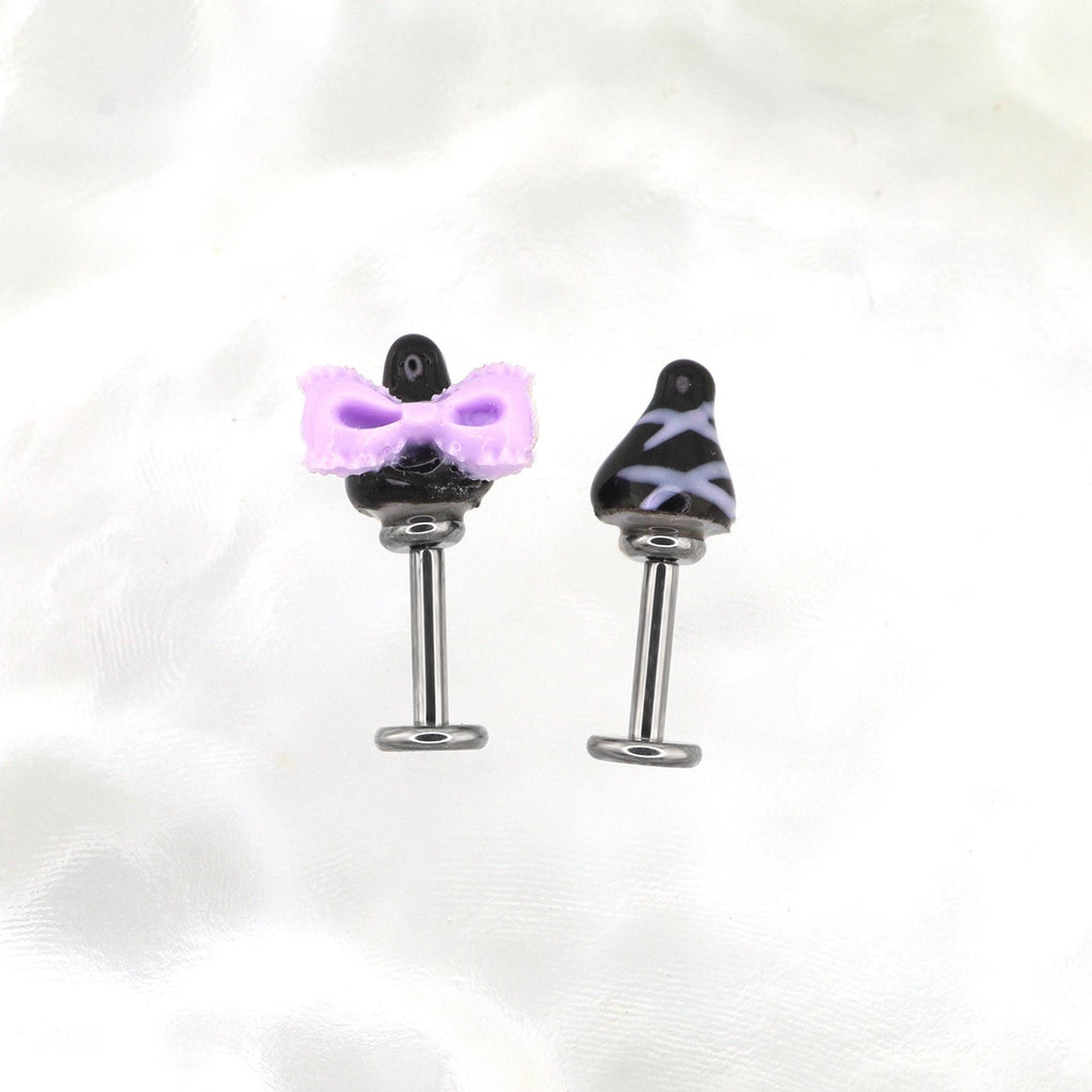 Kuromi Bow & Striped Ear Set detail 5