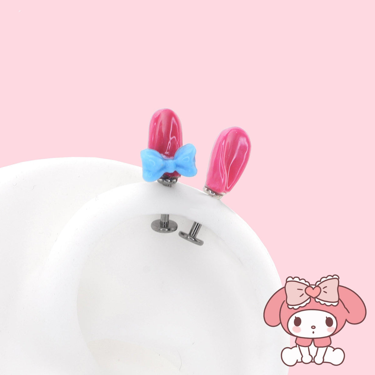 My Melody Ear & Bow Set detail 3