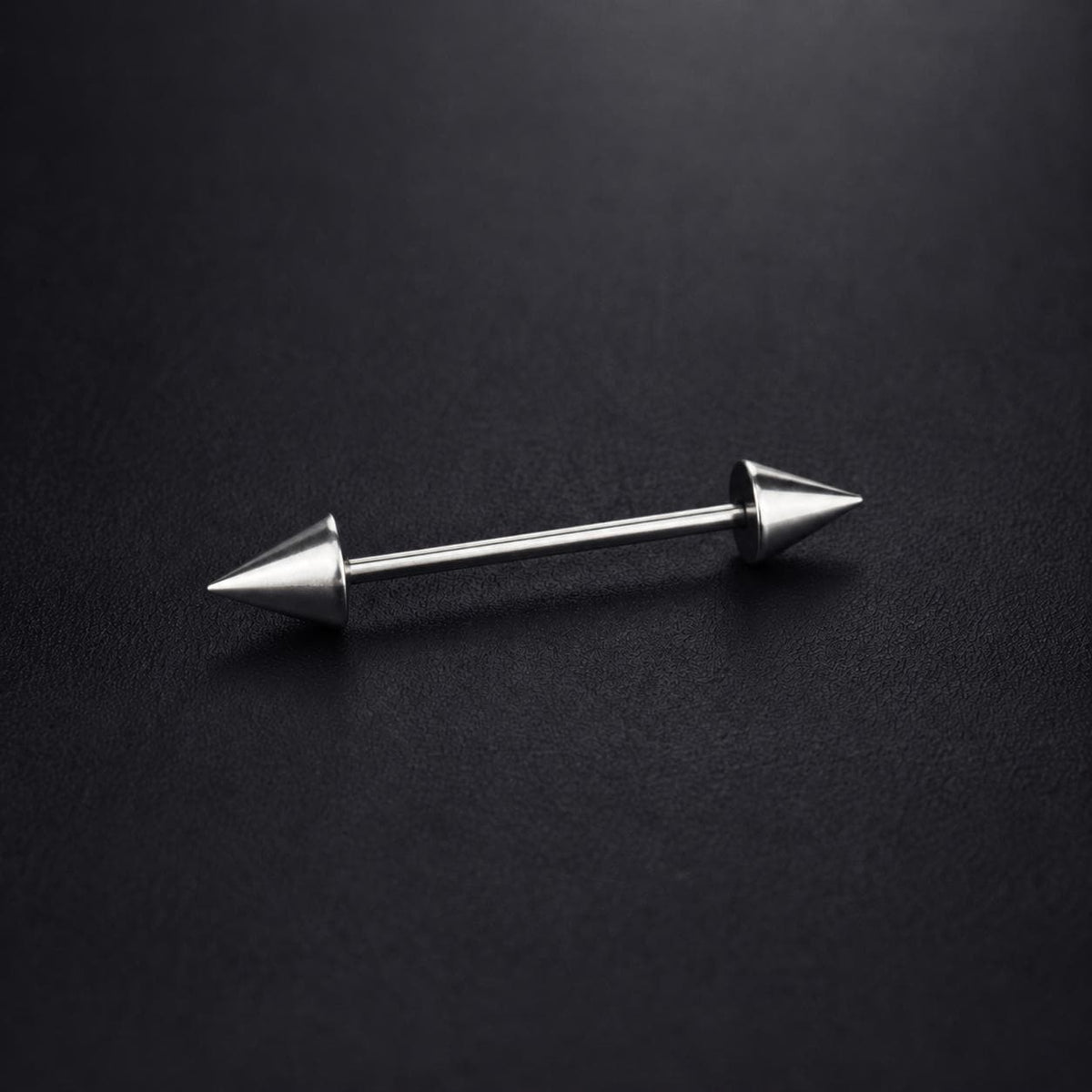 Double Spike & Chain Barbell detail 10
