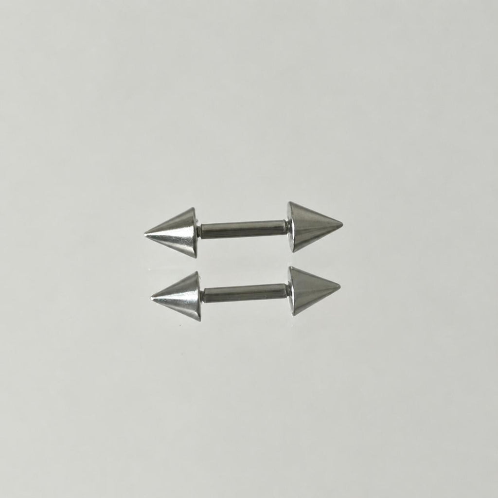 Double Spike & Chain Barbell detail 17