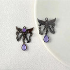 Devil Wing Crystal Dangle detail 4