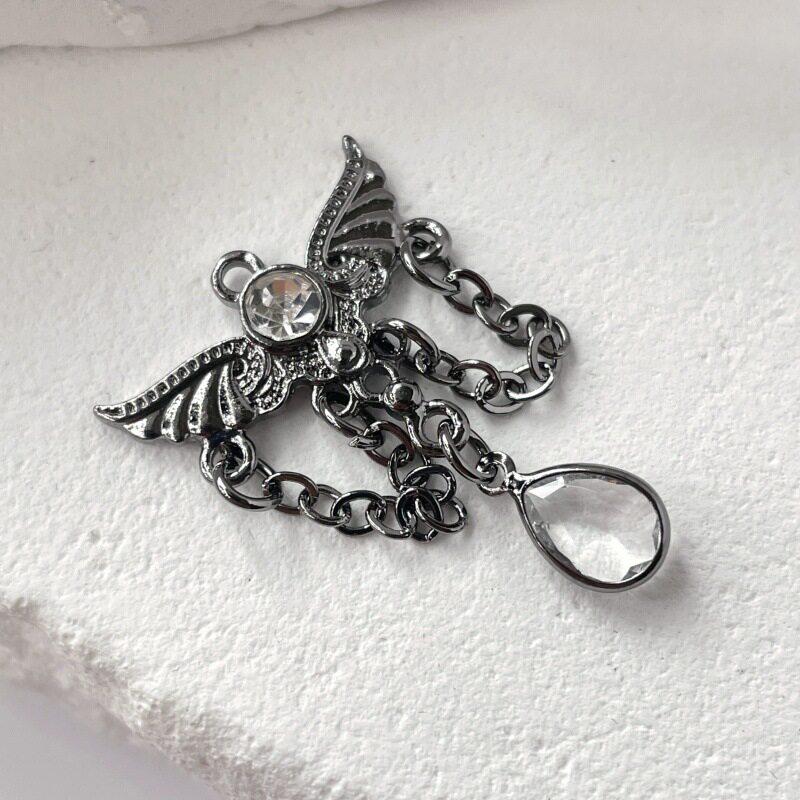 Devil Wing Crystal Dangle Gunmetal｜Halo detail 13
