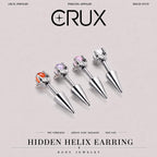 Dragon Claw Orb & Spike Barbell hidden helix jewelry