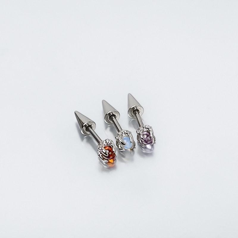 Dragon Claw Orb & Spike Barbell detail 5