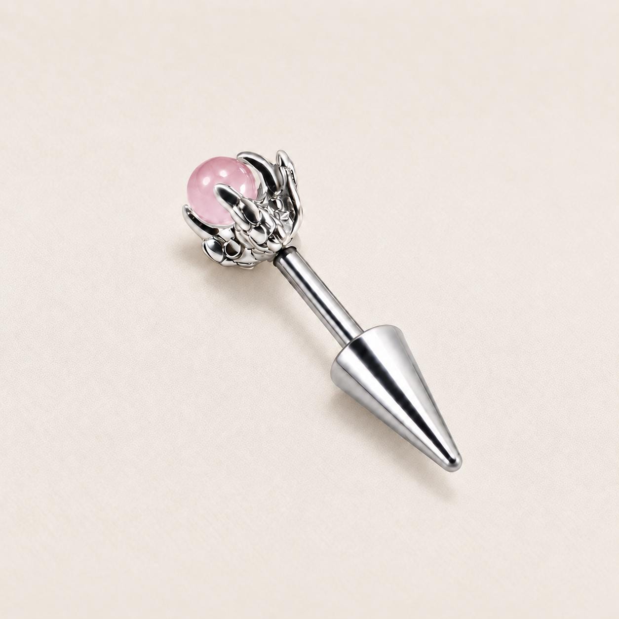 Dragon Claw Orb & Spike Barbell Rose Spell detail 8