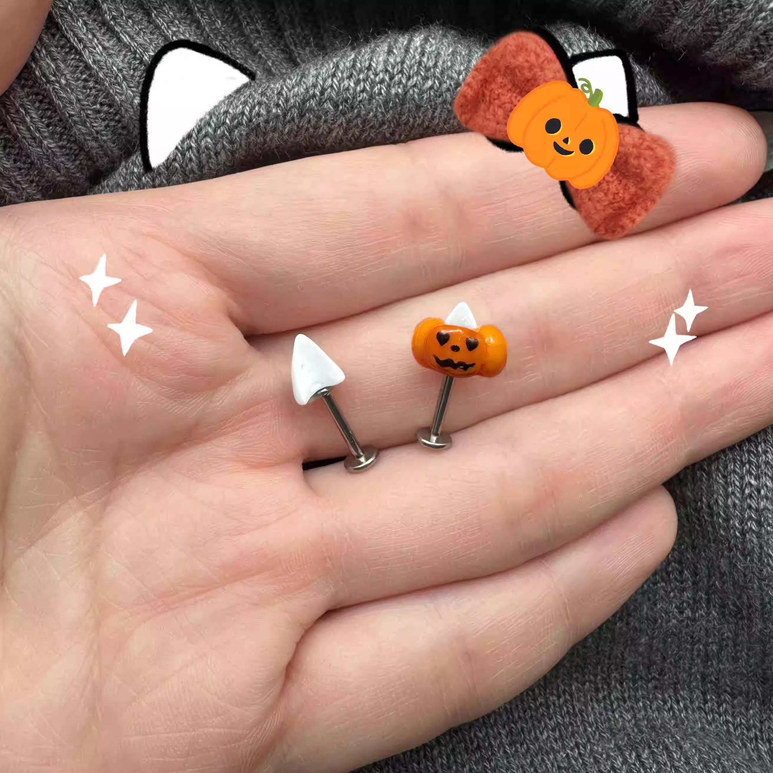 Halloween Pumpkin & Spike Set detail 3