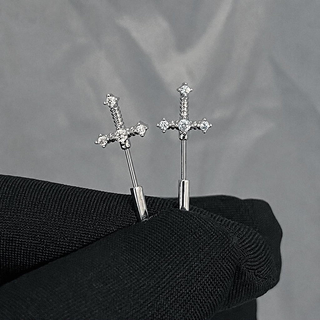 Crystal Sword Barbell detail 4