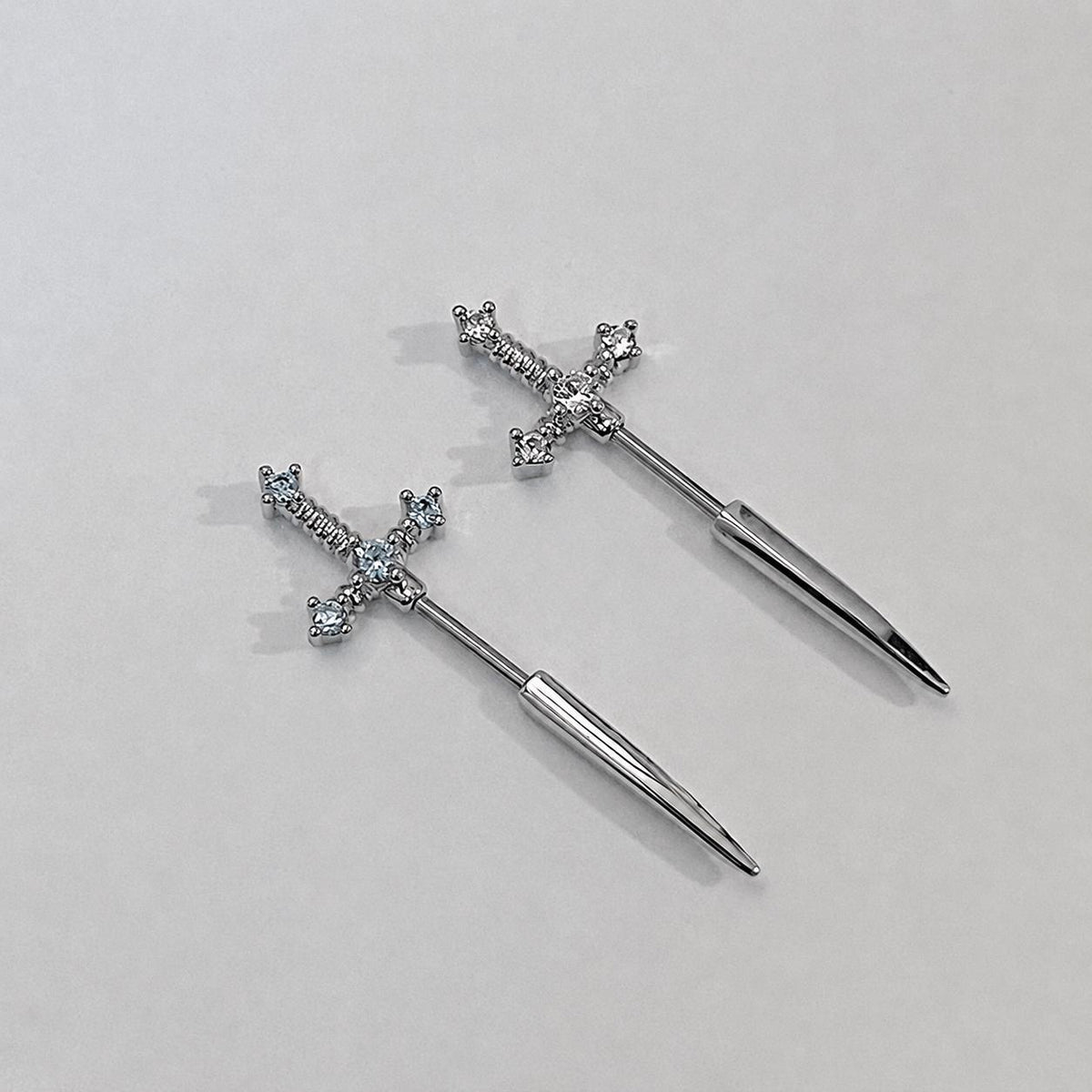 Crystal Sword Barbell detail 5