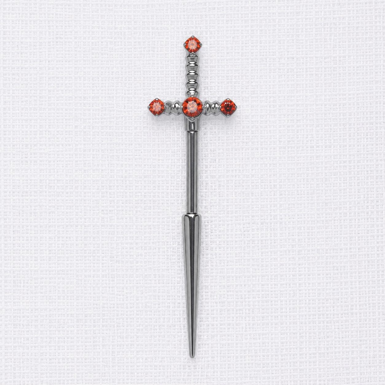 Crystal Sword Barbell Crimson Edge detail 12