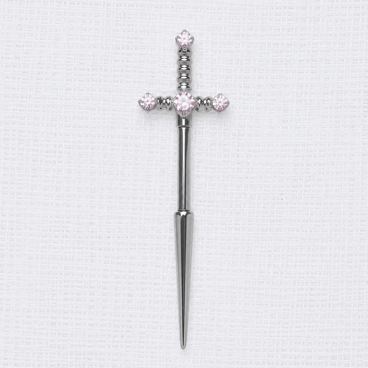 Crystal Sword Barbell Blush Vow detail 14