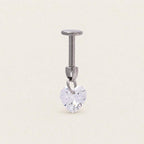 Crystal Dangle Stud Heart｜Crystal Light detail 10