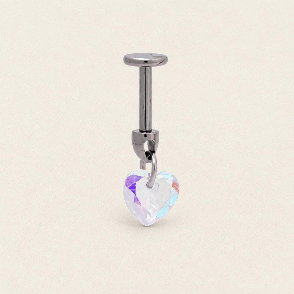 Crystal Dangle Stud Heart｜Aurora Kiss detail 11