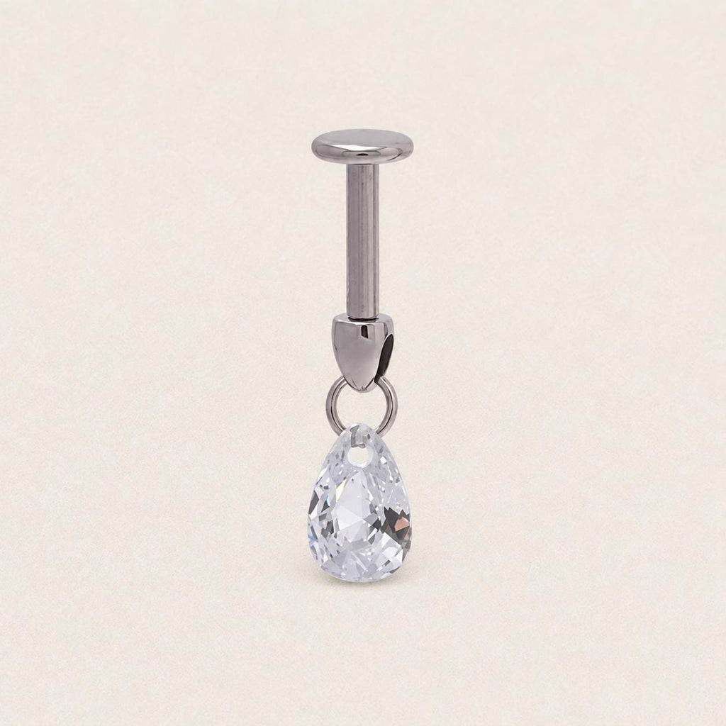 Crystal Dangle Stud Teardrop｜Crystal detail 14