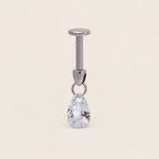 Crystal Dangle Stud Teardrop｜Crystal detail 14