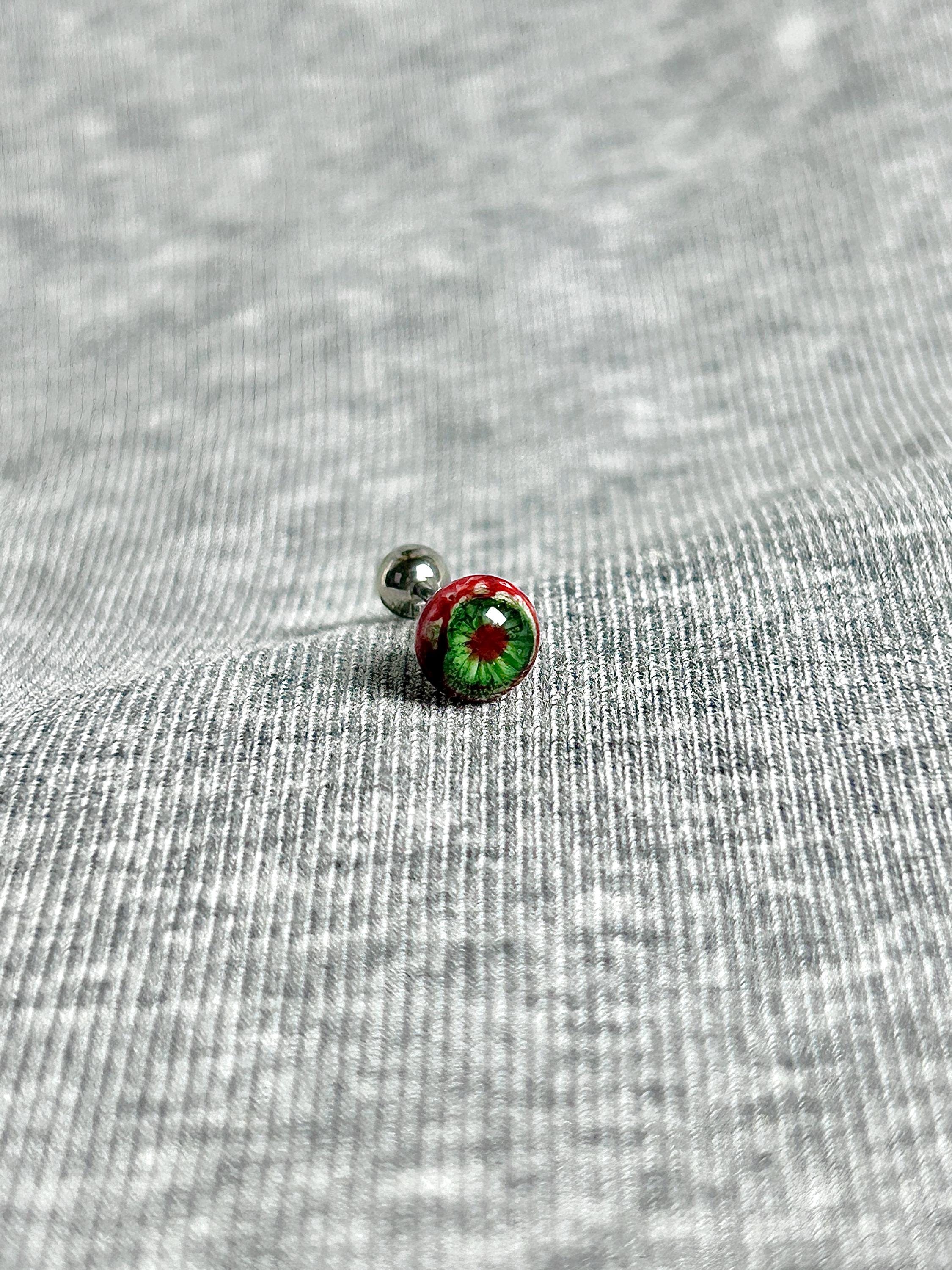 Cthulhu Eye - Bloody Mary Twin Gaze | Tongue/Ear/Lip Barbell