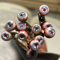Cthulhu Eye - Gothic Cross | Ear/Tongue Studs