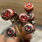 Cthulhu Eye - Gothic Cross | Ear/Tongue Studs
