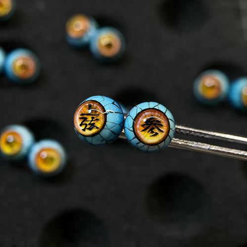 Cthulhu Eye - Upper Rank Three Akaza | Ear/Tongue Titanium Studs
