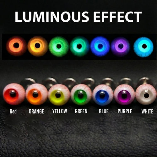 Cthulhu Eye - Luminous Gaze | Ear/Tongue/Lip Titanium Studs