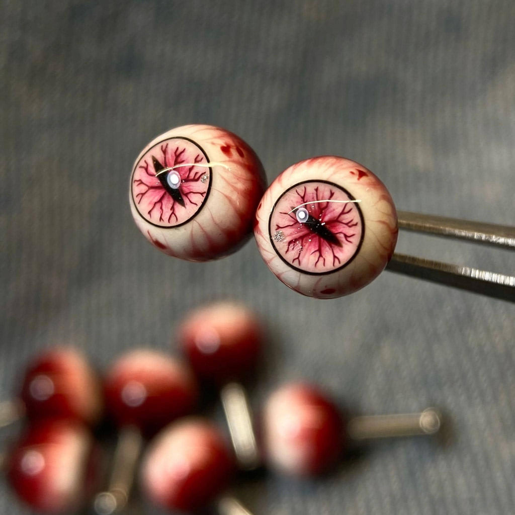 Cthulhu Eye - Nezuko Bloodline | Ear/Tongue/Lip Titanium Studs