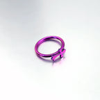 ASTM F136 Titanium Cross Septum Ring｜16G Hinged Clicker｜Gothic Daith Jewelry｜Hypoallergenic｜Helix Conch Rook Cartilage - Image 10