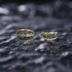 ASTM F136 Titanium Double & Triple Row CZ Septum Ring｜16G Hinged Clicker｜Stacked Daith Jewelry｜Hypoallergenic｜Helix Conch Rook Cartilage - Image 6