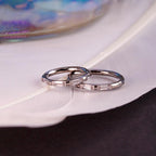 ASTM F136 Titanium Baguette CZ Septum Ring｜16G Hinged Clicker｜Colorful Crystal Daith Jewelry｜Hypoallergenic｜Helix Conch Rook - Image 3