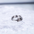 ASTM F136 Titanium Bow Septum Ring｜16G Hinged Clicker｜Cute Bow Daith Jewelry｜Hypoallergenic｜Helix Conch Rook Cartilage - Image 5