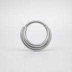 ASTM F136 Titanium Bow Septum Ring｜16G Hinged Clicker｜Cute Bow Daith Jewelry｜Hypoallergenic｜Helix Conch Rook Cartilage - Image 10