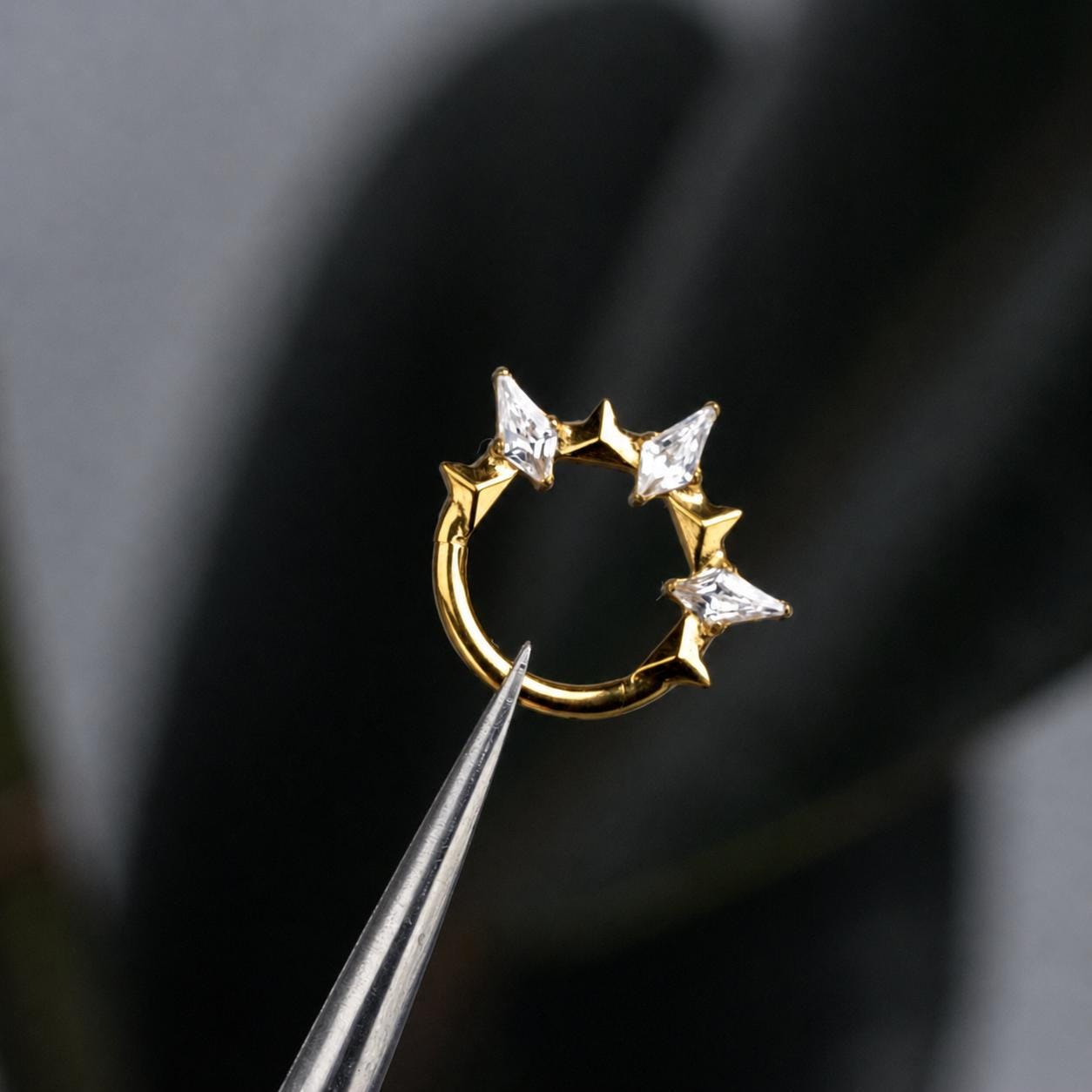 ASTM F136 Titanium Bow Septum Ring｜16G Hinged Clicker｜Cute Bow Daith Jewelry｜Hypoallergenic｜Helix Conch Rook Cartilage - Image 5