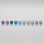 Titanium Fire Opal Bezel Piercing Top - image 7