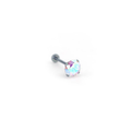 F136 Titanium Flat-Back Studs - F136 Titanium Flat-Back Studs - AB Coating / 3 mm / 6mm by CRUXJEWELRY