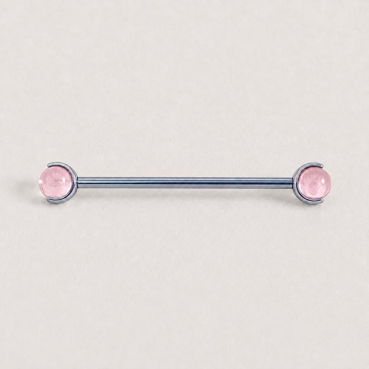 Crystal Sphere industrial barbell detail 14