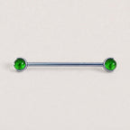 Crystal Sphere industrial barbell detail 15