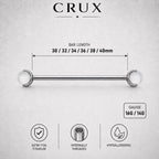Crystal Sphere industrial barbell detail 16